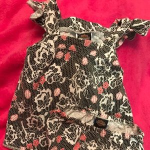 Girls HARLEY DAVIDSON 2 pc outfit 0/3 month